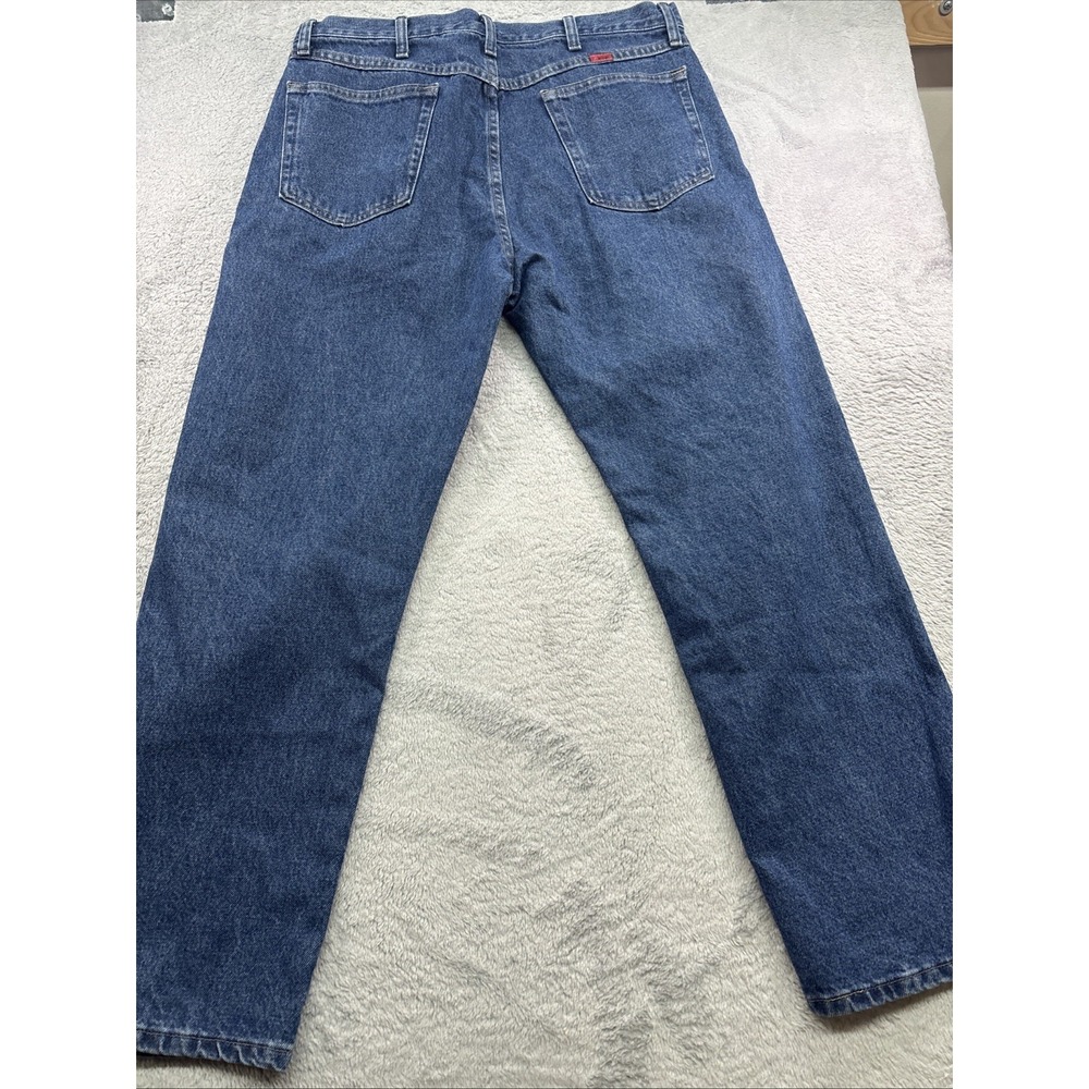 Vintage 90's Brittania‎ Jeans Men's 36x29 Relaxed Tapered High Rise - Picture 4 of 7